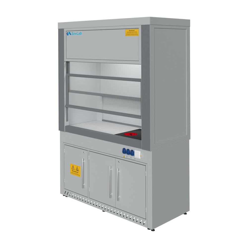 Шкаф вытяжной с нагрев. поверх. Моd. 1500 ШВНП