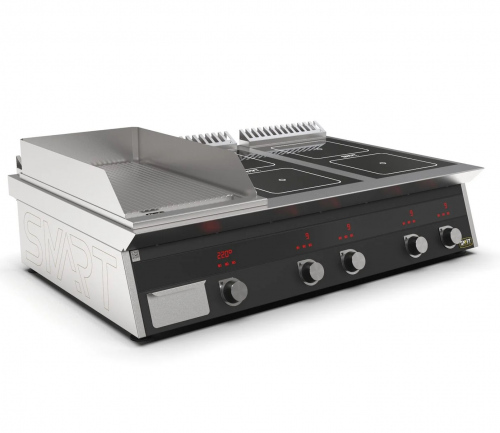 Плита индукционная комбо K96-3RKB SMART INDUCTION