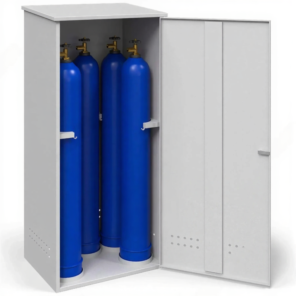 Шкаф для 5-ти газовых баллонов ШГБК-011 усиленный