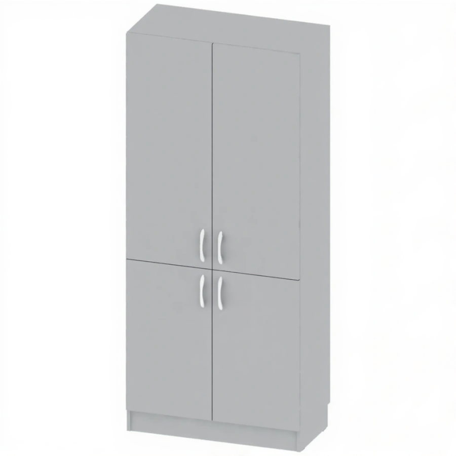 Шкаф канцелярский с 4-мя глухими дверками СТЕ-ШП-7