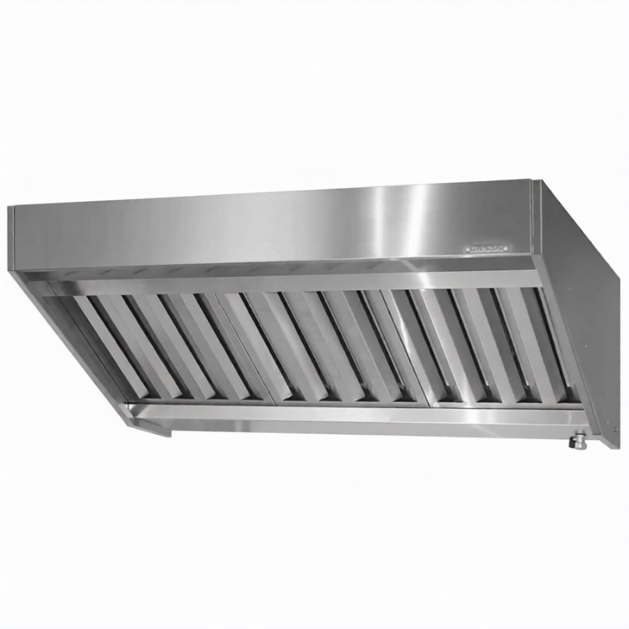 Зонт приточно-вытяжной полуоткрытый ЗППб 400х1000х1000 «Base» пристенный