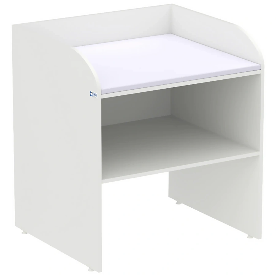 Стол пеленальный WHITE LITE 1 (белый матрас)