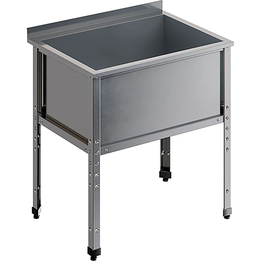 Ванна котломоечная с бортом ВМСК-1/10/6-Б-ЭЦ