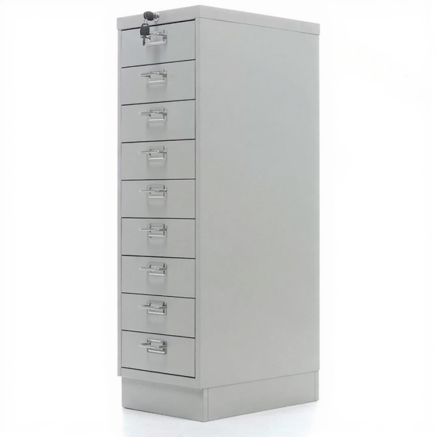 Картотечный шкаф ПРАКТИК MDC-A4/910/9